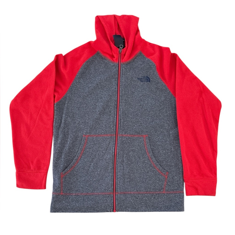 The North Face Kids Jacket in Red and Gray